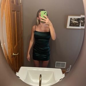 Dark Green Windsor brand Homecoming/Semi-formal mini Dress, Size Small